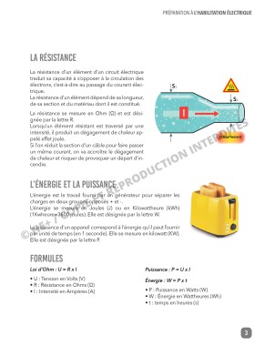 Livret habilitation électrique - Norme NF C 18-510 / A1